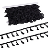 10 Yards Cotton Tassel Lace Trim Ribbon OCOR-LP0001-02-1