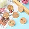 50Pcs Paper Jewelry Display Cards CDIS-CJ0001-07-6