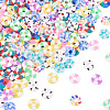 70G 10 Colors Handmade Polymer Clay Beads CLAY-TA0001-76-2