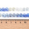 Electroplate Glass Beads Strands EGLA-D300-06-8mm-21-5