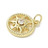 Brass Micro Pave Cubic Zirconia Pendants LS-KK-L248-15G-04-2