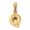 316L Surgical Stainless Steel Charms STAS-G315-01G-Q-1