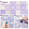 PET Self-Adhesive Mark Crystal Pattern Paper DIY-WH0223-11A-5