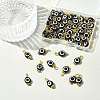 50Pcs Resin Pendants PALLOY-FS00040-01-8