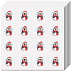 8Pcs Plastic Waterproof Self-Adhesive Picture Stickers DIY-WH0428-169-1