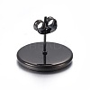 Stainless Steel Stud Earring Settings LS-X-STAS-L211-07E-B-2
