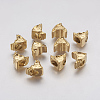 Ion Plating(IP) 304 Stainless Steel European Beads Enamel Settings STAS-J022-089G-2