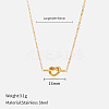304 Stainless Steel Pendant Necklaces for Women FS-WG3C5F5-02-1
