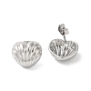 Non-Tarnish 304 Stainless Steel Stud Earrings EJEW-S230-01P-2