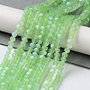 Transparent Glass Beads Strands EGLA-A034-T4mm-MB09-2