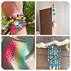 280Pcs 14 Colors Transparent Glass Beads Strands GLAA-TA0012-34-9