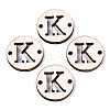 Unfinished Natural Poplar Wood Links Connectors WOOD-S045-140A-01K-1