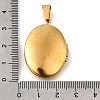 316 Stainless Steel Locket Pendants STAS-O132-02G-3