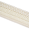 Glass Pearl Beads Strands Sets HY-TA0001-B-02-1