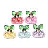 Transparent Resin & Paillette Imitation Food Cabochons RE-CBA0EC6-09-1