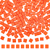 240Pcs 2-Hole Baking Paint Opaque Colours Glass Seed Beads SEED-SC0001-12C-1