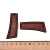 Natural Poplar Wood Big Pendants WOOD-N016-33-3