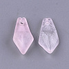 Transparent Spray Painted Glass Pendants X-GLAA-S183-21B-01-2