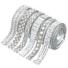 6 Yards 6 Style Hotfix Rhinestone DIY-CP0007-73-1