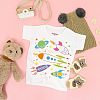 Plastic Reusable Drawing Painting Stencils Templates DIY-WH0172-329-7