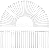 600Pcs Brass Eye Pin KK-SP0001-69C-S-1