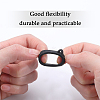5Pcs 5 Colors Rubber Lanyard Straps DIY-GF0008-39B-6