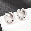 201 Stainless Steel Cuff Earrings EJEW-T056-01P-05-2