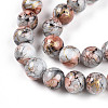 Baking Paint Glass Beads X1-DGLA-N003-10mm-B05-4