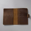 Rectangle Leather Travel Passport Wallet Cover AJEW-WH20007-06A-2