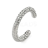 304 Stainless Steel Ring with Rhinestones RJEW-D083-08P-1