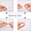 20Pcs 2 Colors Adjustable Brass Rings Findings DIY-CA0005-56-3