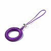 Polyester Tassel Woven Big Pendant Decorations FIND-N052-001G-2