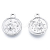 Non-Tarnish 201 Stainless Steel Pendants X-STAS-N098-182P-1