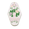Twelve Constellations Alloy Enamel Big Pendants ENAM-D305-06I-G-1