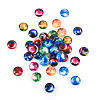 60Pcs 15 Style Glass Cabochons GLAA-TA0001-76-2