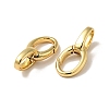 Brass Spring Gate Rings X-KK-J301-04G-3