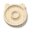 Beech Wooden Bangle & Bracelet & Finger Ring & Beads Display Holder Tray X1-AJEW-D068-01C-2