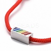 Rainbow Pride Bracelet LS-BJEW-F419-13A-2