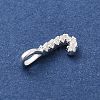 925 Sterling Silver with Cubic Zirconia Charms LS-STER-Q004-01J-S-2