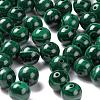 100Pcs 8mm Natural Malachite Round Beads DIY-LS0002-33-4