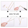 Beadthoven 16 Pcs 8 Styles Brass Micro Pave Cubic Zirconia Links Connectors & Pendants KK-BT0001-08-7