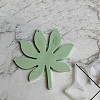 DIY Leaf Hanging Coaster Silicone Molds DIY-P070-A01-1