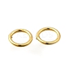 Brass Open Jump Rings KK-B147-03D-G-3
