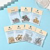 SHEGRACE Brass Cubic Zirconia Beads XGRQ4H529-682G-B-5