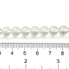 Transparent Electroplate Glass Beads Strands GLAA-T032-T8mm-C10-4