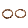 Circle Shape Rattan Vine Branch Wreath Hoop LS-DIY-B022-01E-1