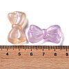 Luminous Transparent Acrylic Beads OACR-G033-06B-4