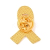 Breast Cancer Awareness Pink Ribbon Enamel Pin LS-JEWB-C014-01G-3