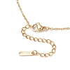 2Pcs 2 Styles Ocean Red Crab & Lobster Alloy Enamel Pendant 304 Stainless Steel Cable Chain Necklaces NJEW-JN05884-6
