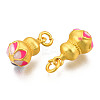 Alloy Enamel Pendants ENAM-N056-054-3